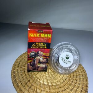 Men Elergement oil and soap